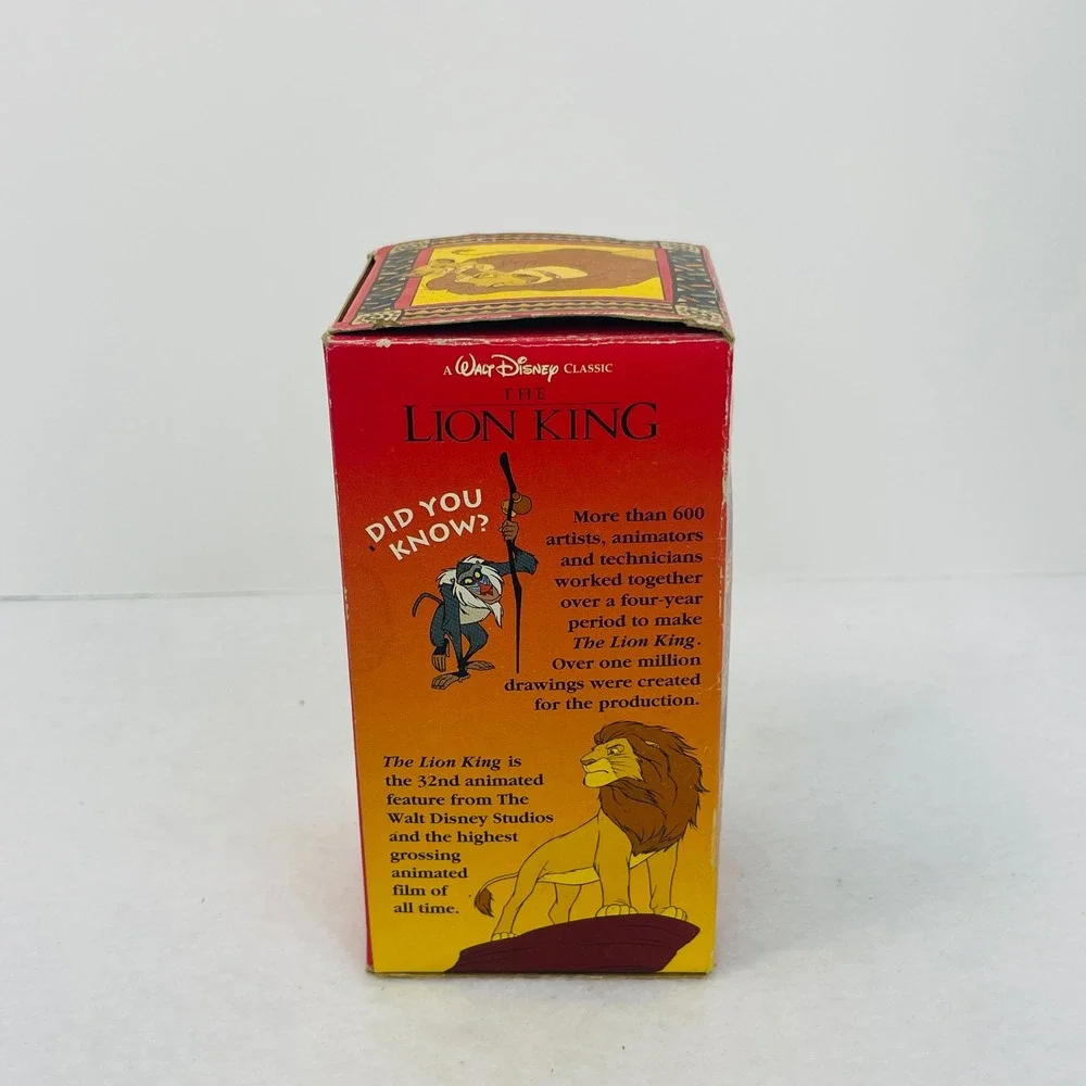 Vintage 1994 Disney Lion King Burger King Coca-Cola Collector Glass Series 3 Box